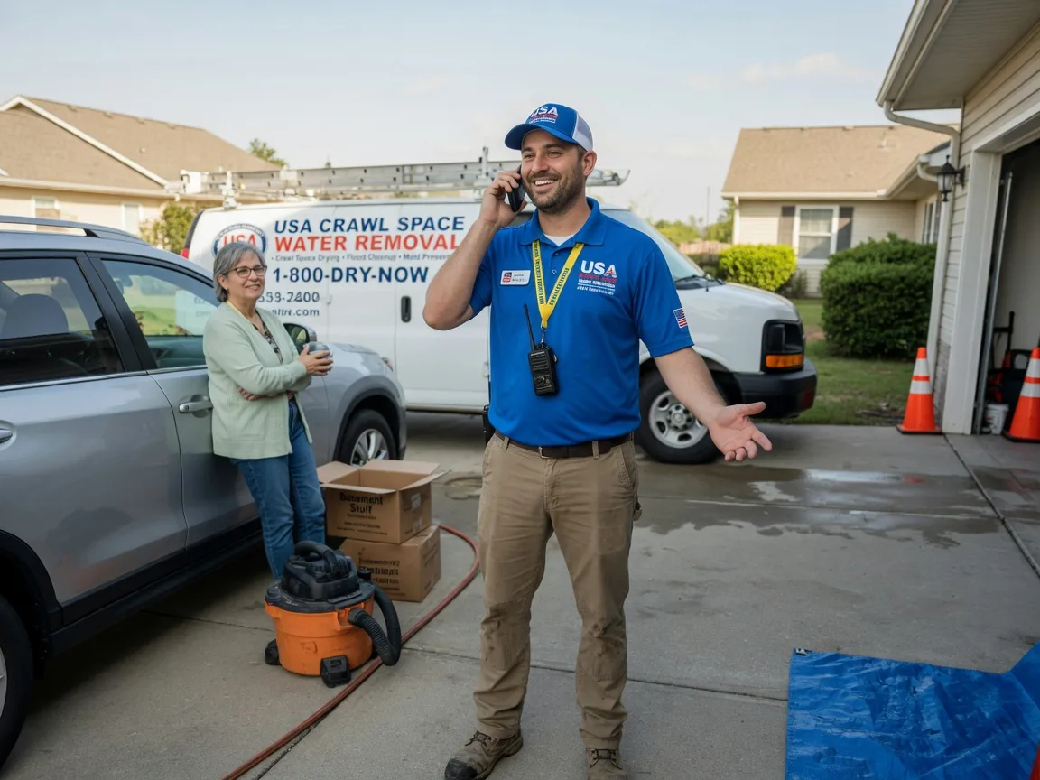 Crawl Space Water Removal Bethlehem, GA FAQs
